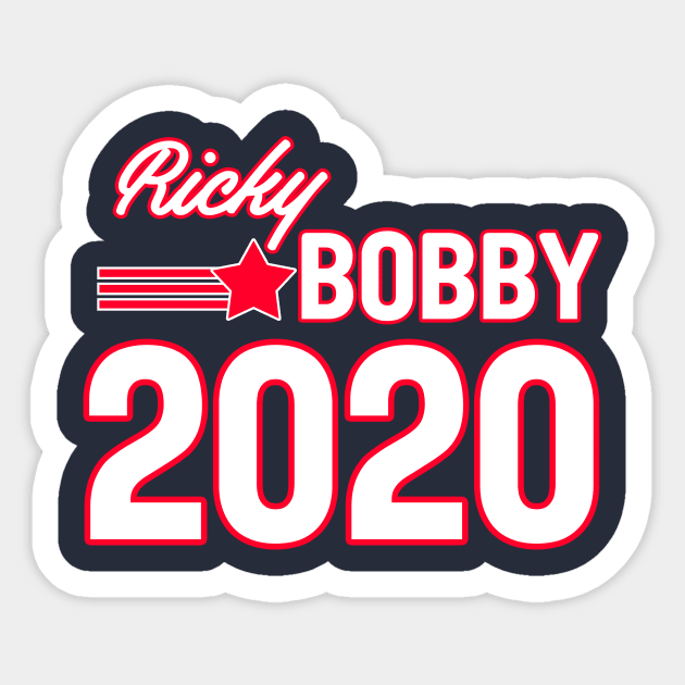 Ricky Bobby USA President 2020 Election Funny Sticker by charlescheshire